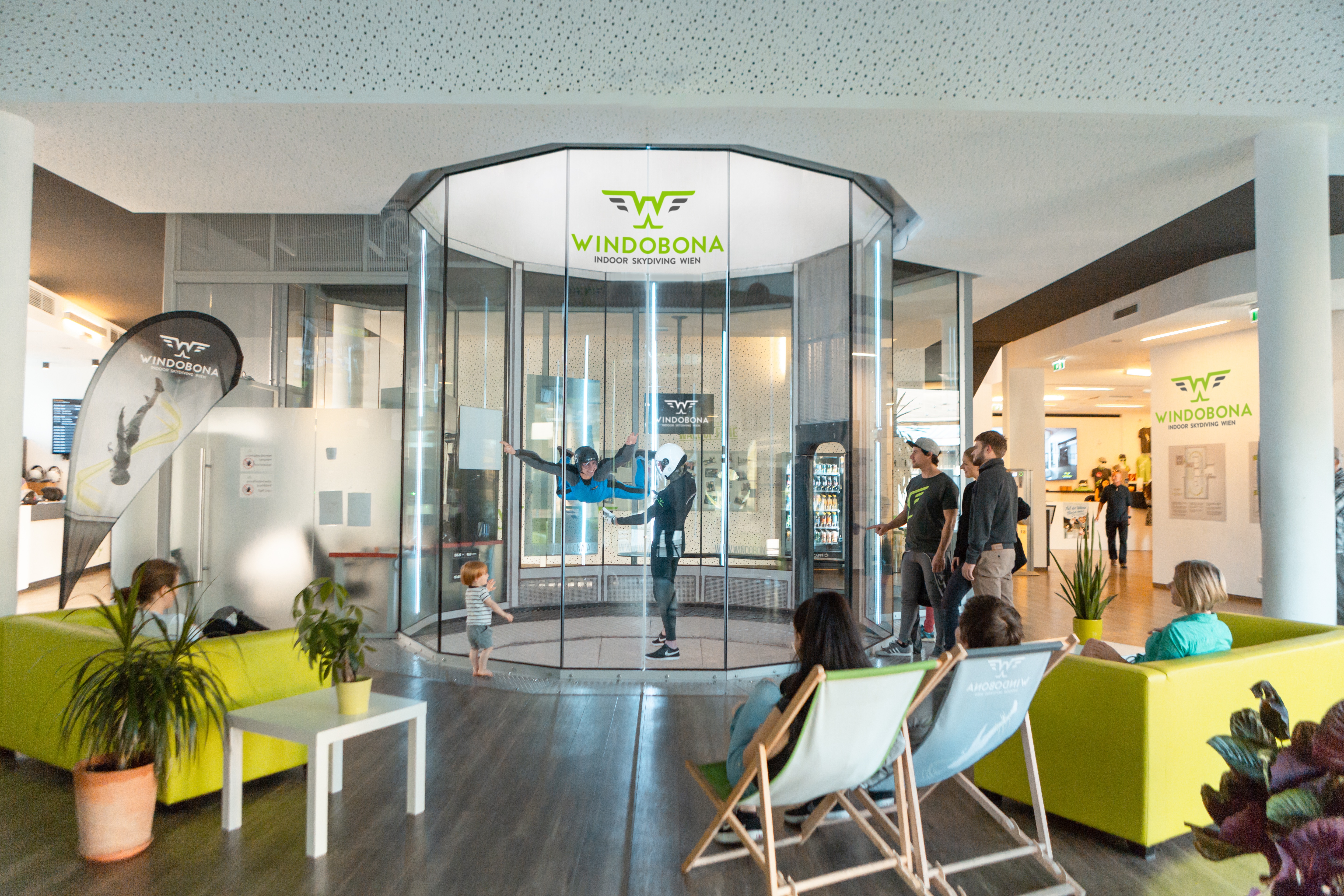 Ausflugsziel: Windobona - Indoor Skydiving