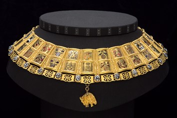 Ausflugsziel: Die Potence (Wappenkette) für den Herold des Ordens vom Goldenen Vlies, Kaiserliche Schatzkammer Wien - Kaiserliche Schatzkammer Wien