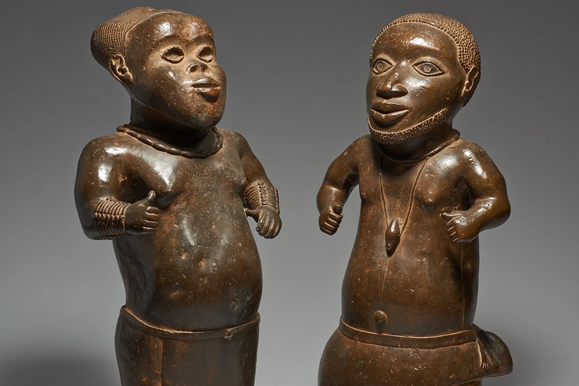 Ausflugsziel: Zwei Hofzwerge, Königreich Benin, Nigeria, 14./15. Jahrhundert Weltmuseum Wien - Weltmuseum Wien