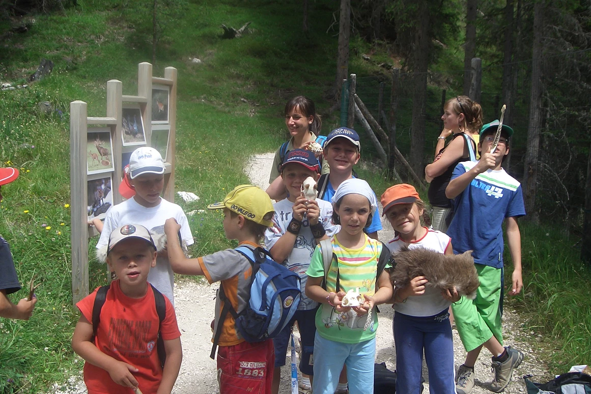 Ausflugsziel: Kinderveranstaltung am Naturerlebnisweg 
 - Naturparkhaus Puez-Geisler