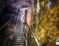 Ausflugsziel: Treppenverbindung vom Elisabeth- zum Lorenzstollen - Bergwerk Villanders