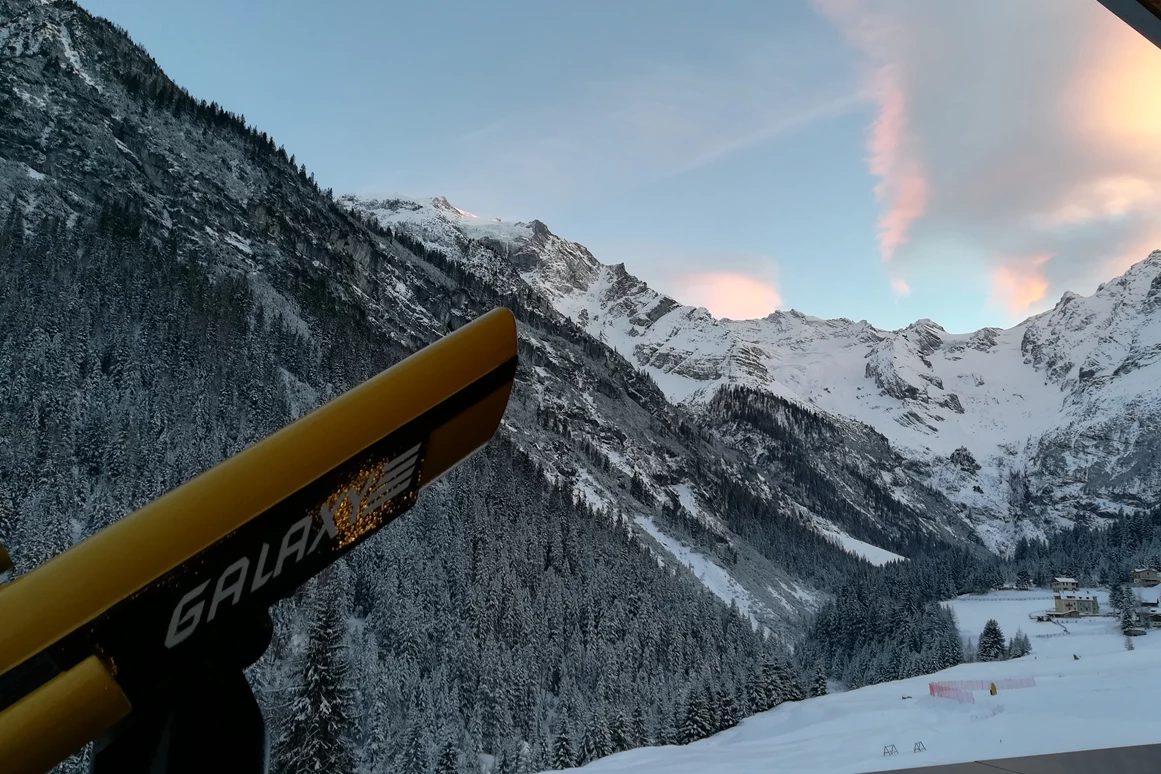 Ausflugsziel: Besucherzentrum naturatrafoi des Nationalparks Stilfserjoch im Winter - Nationalparkhaus naturatrafoi