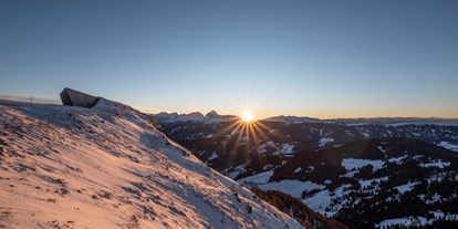Ausflug mit Kindern - Witterung: Schnee - Dolomiten - Messner Mountain Museum Corones