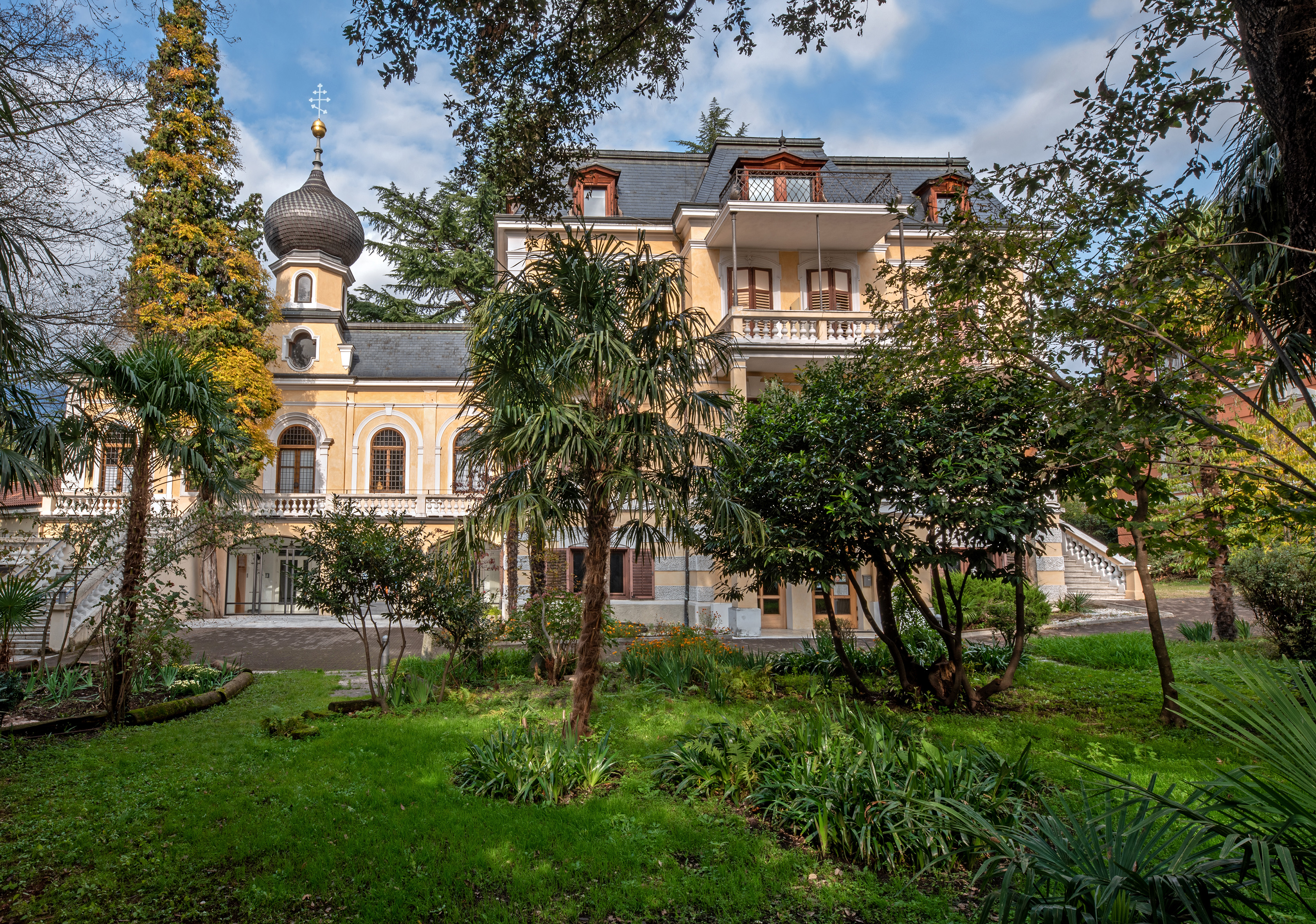 Ausflug mit Kindern - Witterung: Bewölkt - Prad am Stilfserjoch - Russisch-orthodoxe Gedenkstätte Nadežda Ivanovna Borodina