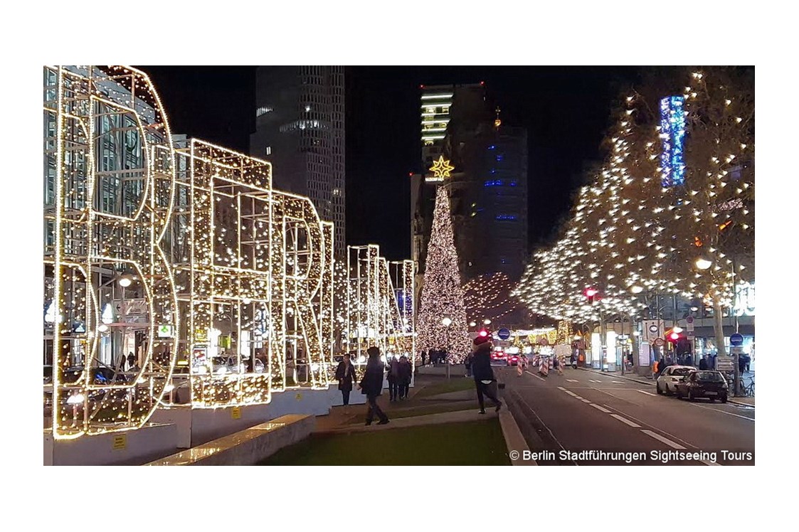 Ausflugsziel: Berliner Lichterfahrt im Advent  - Berlin Lichterfahrt mit Weihnachtsmarkt-Bummel