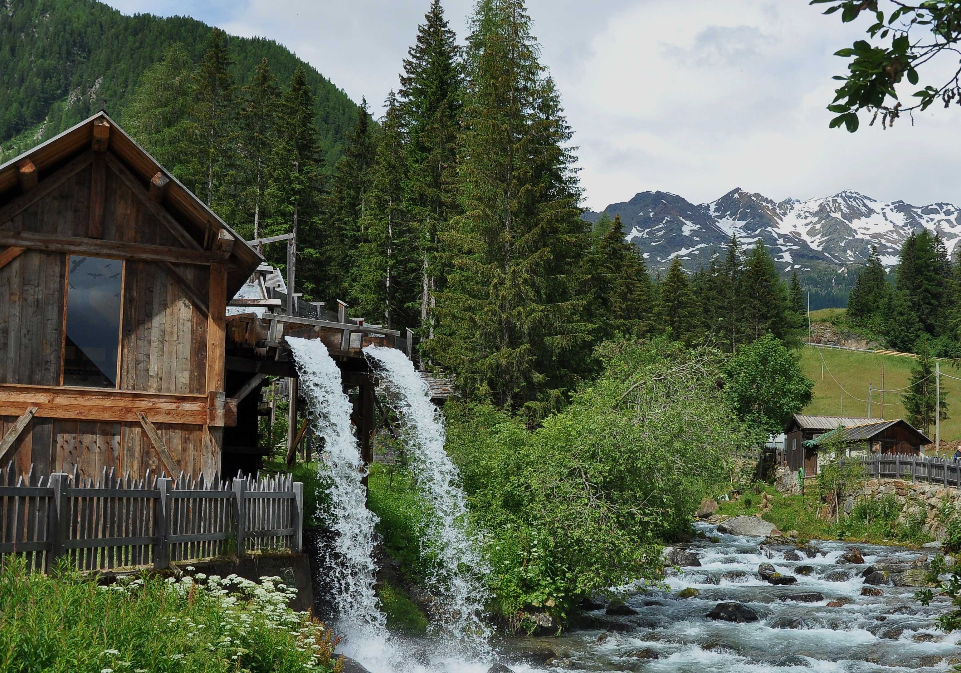 Viaggio con bambini - öffentliche Verkehrsmittel - Sarnthein Bozen Südtirol - Nationalparkhaus Lahnersäge