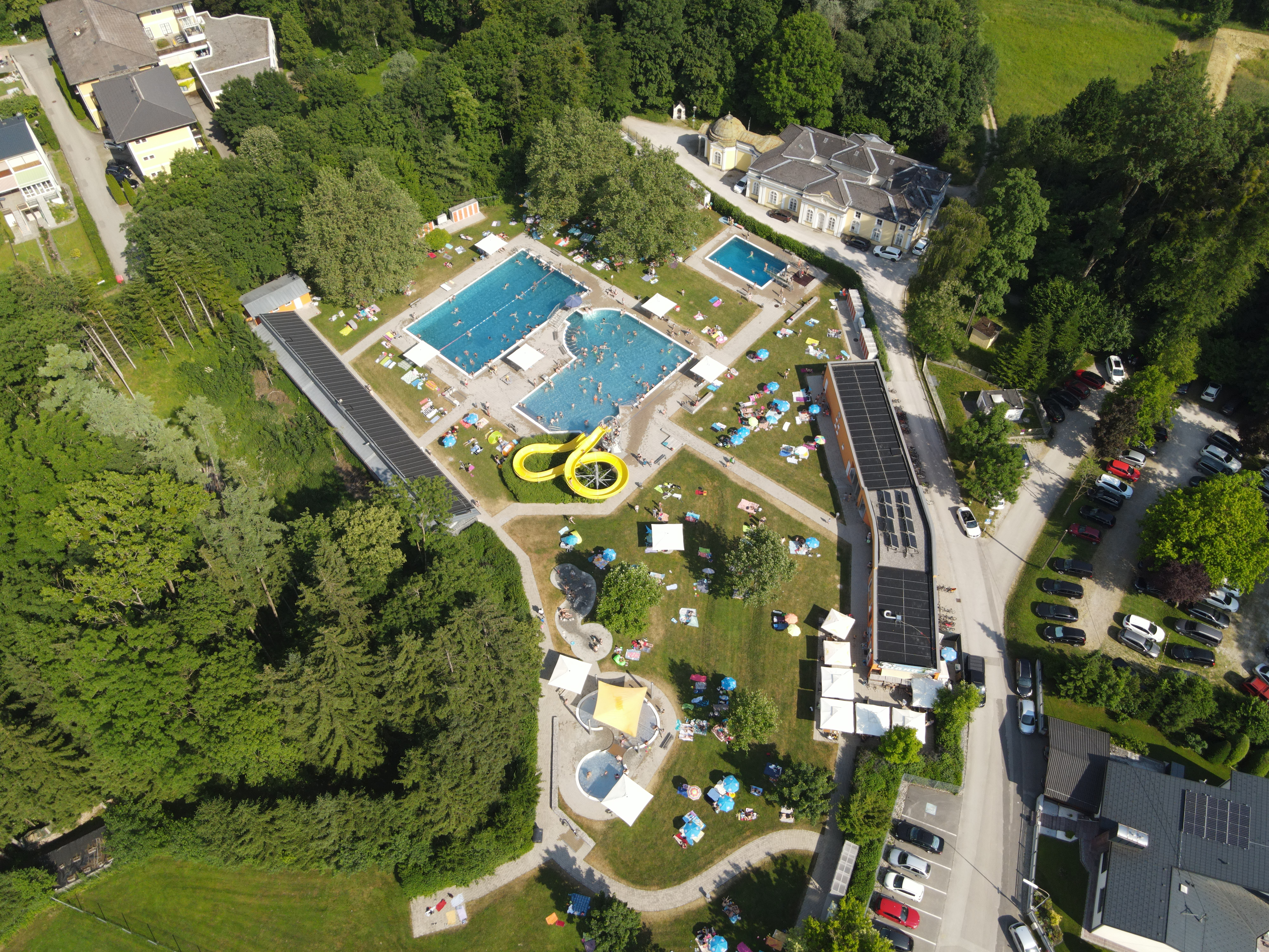 Trip with children - Ternberg - Freibad Bad Hall Pfarrkirchen - Freibad Pfarrkirchen bei Bad Hall