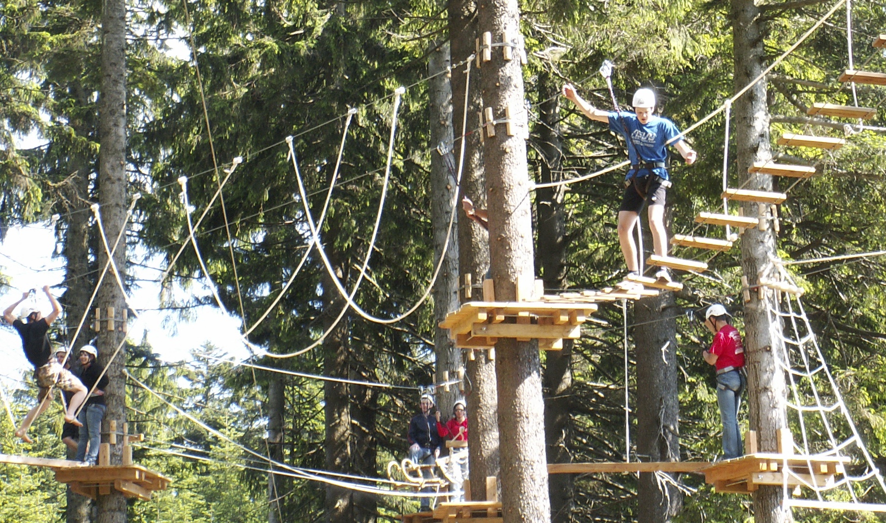 Ausflugsziel: Hochseilpark Böhmerwald
