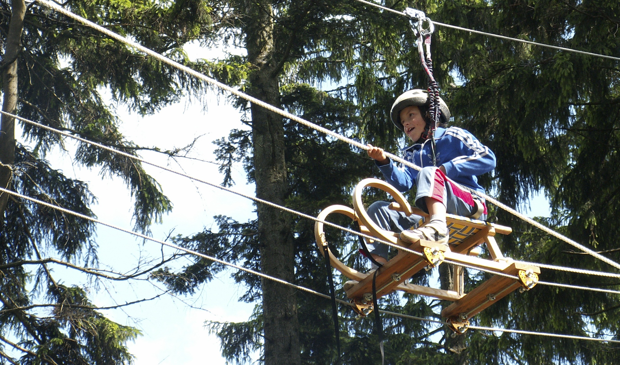 Ausflugsziel: Hochseilpark Böhmerwald