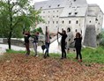 Ausflugsziel: Bogenparcours Burg Altpernstein - Burg Altpernstein