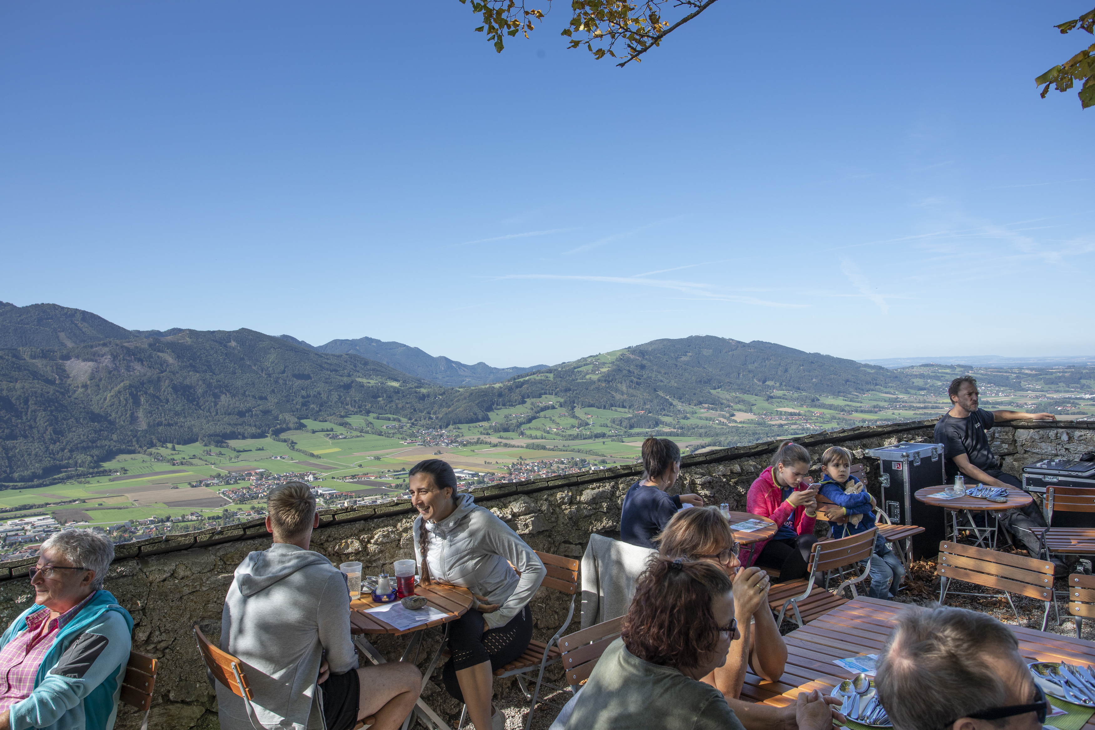 Trip with children - Pürgg - Aussichtsterrasse Burg Altpernstein - Burg Altpernstein