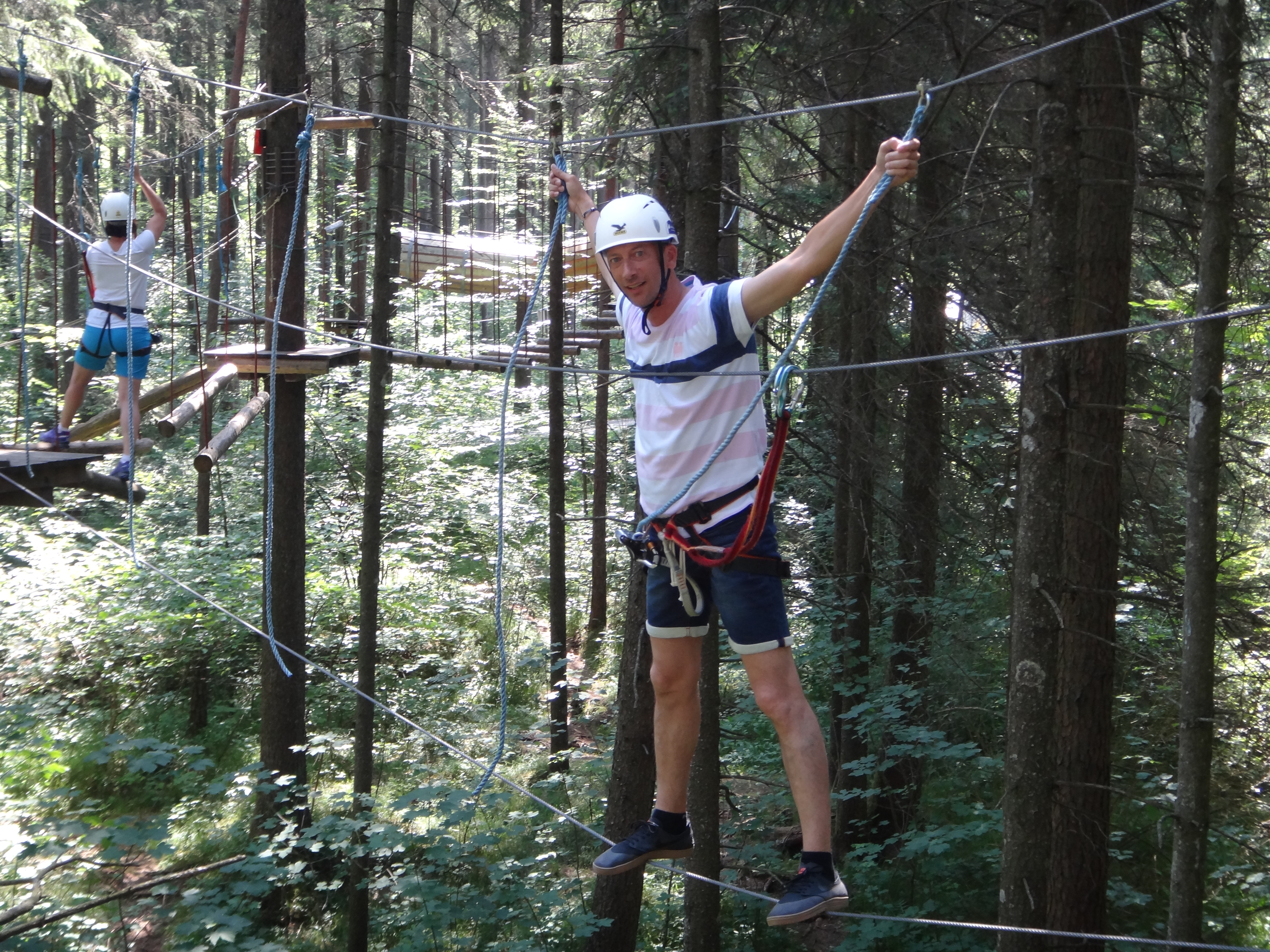 Ausflugsziel: Hochseilgartenpark Hinterstoder Nature Sports
