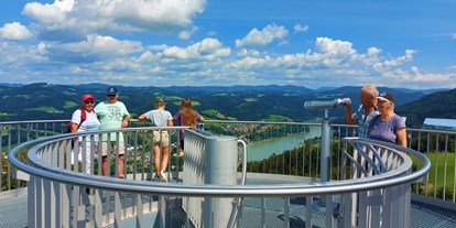 Ausflug mit Kindern - Grein - Panoramablick Gobelwarte