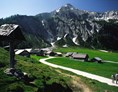 Ausflugsziel: Ursprungalm am Fuße der steirischen Kalkspitze - Ursprungalm-Rundweg - Quelle der Sinne
