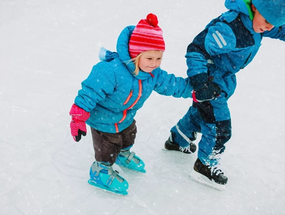 Ausflugsziel: Eislaufplatz Talferwiesen in Bozen