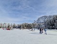 Ausflugsziel: Eislaufen am Völser Weiher