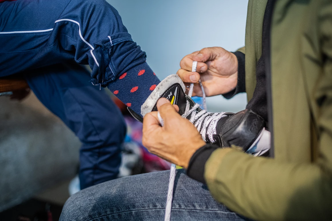 Ausflugsziel: Eislaufen am Eisring der Ritten Arena
