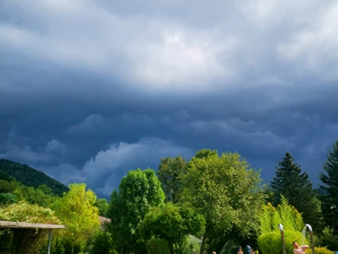 Ausflugsziel: Gewitter in Anmarsch - Erlebnisfreibad Kirchberg an der Pielach