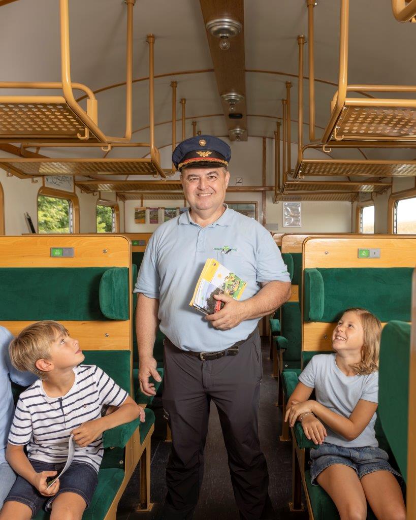 Ausflugsziel: Bahnerlebnis Reblaus Express