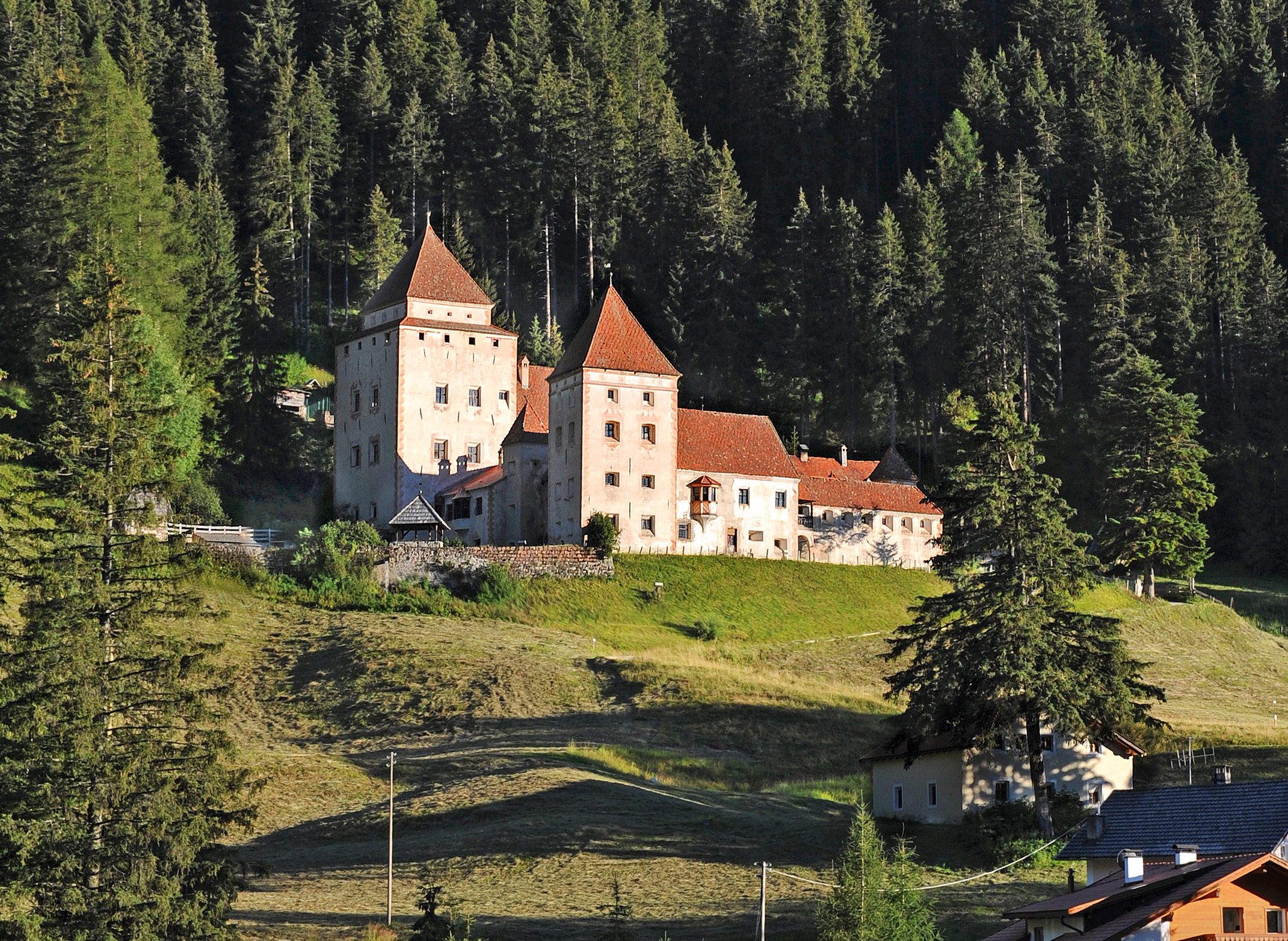 Ausflug mit Kindern - Witterung: Schnee - Innichen - Fischburg