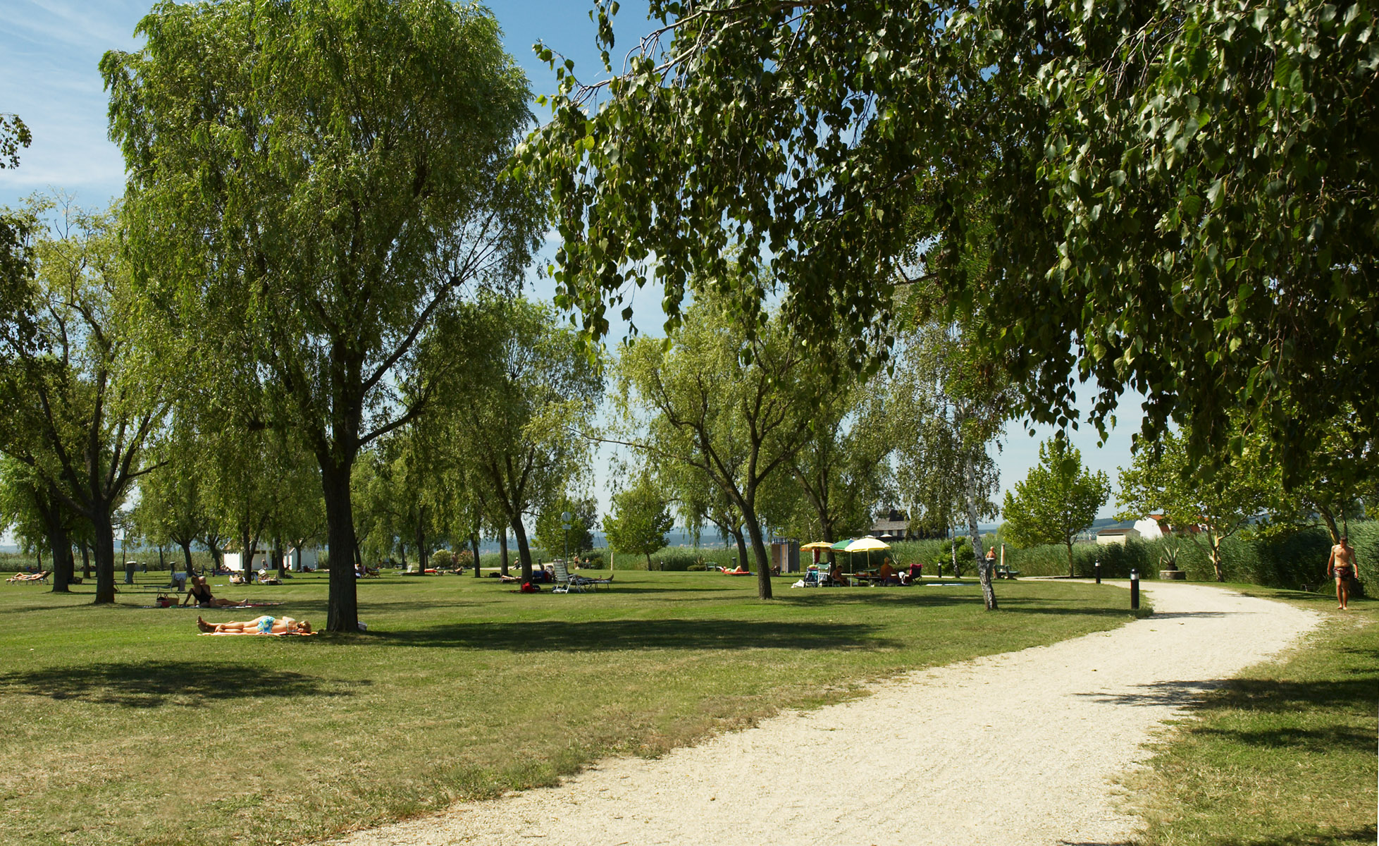 Ausflugsziel: Seebad Mörbisch