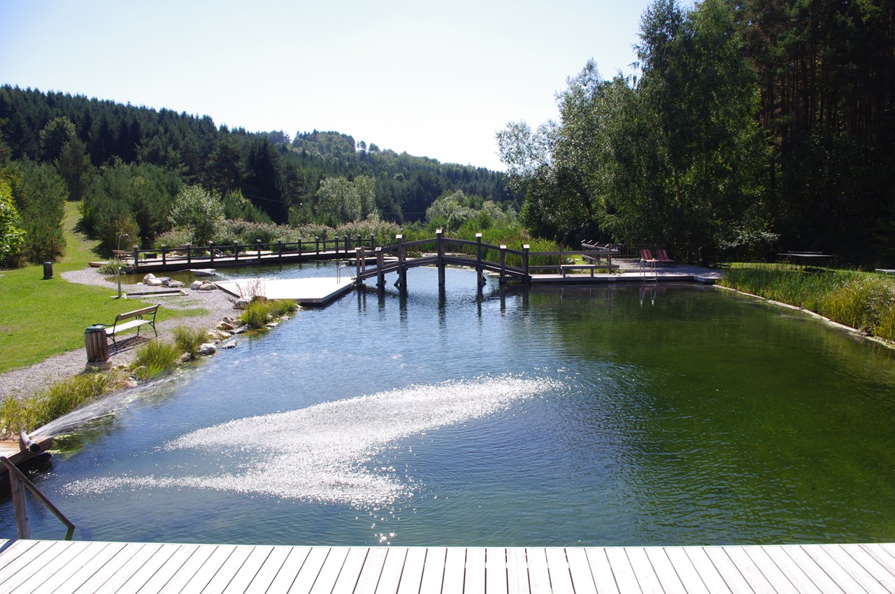Naturschwimmbad Bernstein Highlights beim Ausflugsziel Naturbad