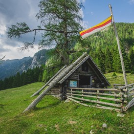 Ausflugsziel: Arsenschauhütte im Pöllatal bei der Schoberblickhütte - E-Tschu-Tschu Bahn Rennweg / Katschberg